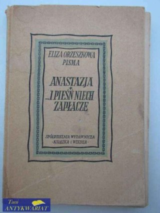 ANASTAZJA = I PIEŚŃ NIECH ZAPŁACZE