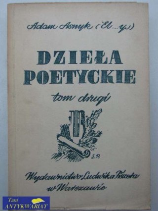 DZIEŁA POETYCKIE TOM 2