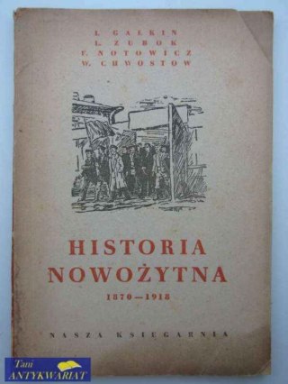 HISTORIA NOWOŻYTNA 1870-1918