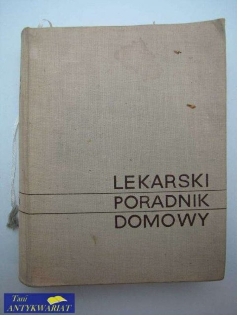 LEKARSKI PORADNIK DOMOWY