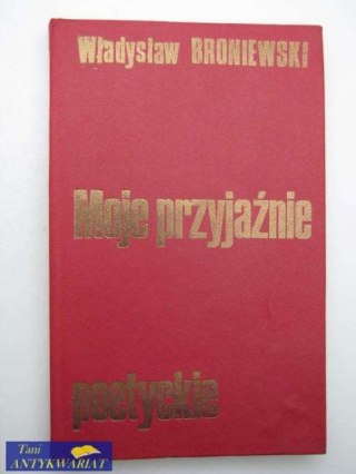 MOJE PRZYJAŹNIE POETYCKIE