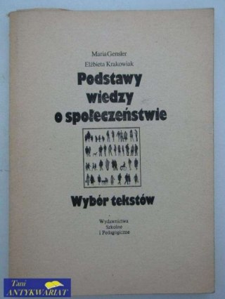 PODSTAWY WIEDZY O SPOŁECZEŃSTWIE