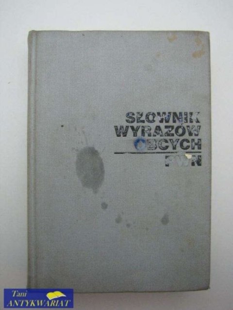 SŁOWNIK WYRAZÓW OBCYCH PWN