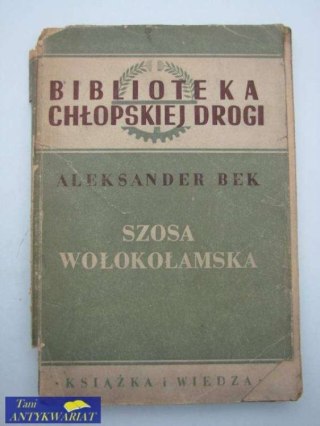 SZOSA WOŁOKOŁAMSKA