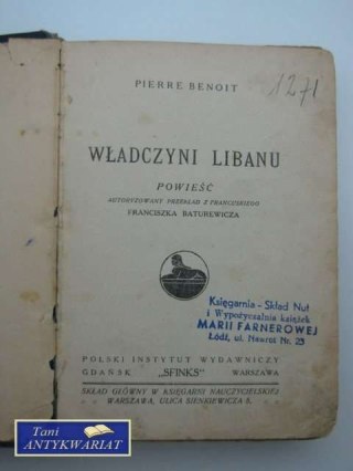 WŁADCZYNI LIBANU