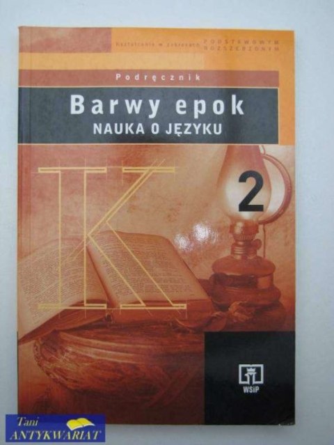BARWY EPOK NAUKA O JĘZYKU 3