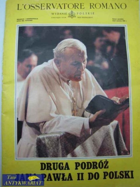 DRUGA PODRÓŻ JANA PAWŁA II DO POLSKI