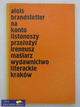 NA KONTO LISTONOSZY