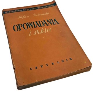 OPOWIADANIA I SZKICE wydanie z 1952 roku
