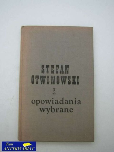 OPOWIADANIA WYBRANE