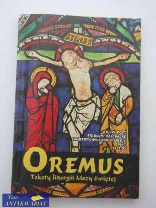 OREMUS TEKSTY LITURGII MSZY ŚWIĘTEJ
