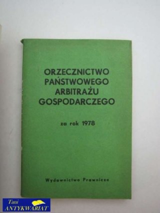 ORZECZNICTWO PAŃSTWOWEGO ARBITRAŻU GOSPODARCZEGO 6412
