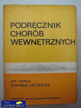 PODRĘCZNIK CHORÓB WEWNĘTRZNYCH