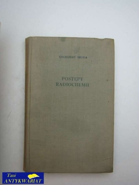 POSTĘPY RADIOCHEMII