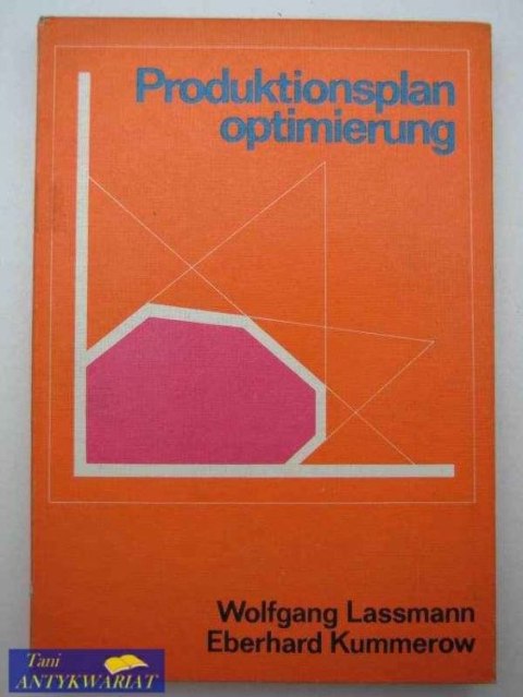 PRODUKTIONSPLAN OPTIMIERUNG
