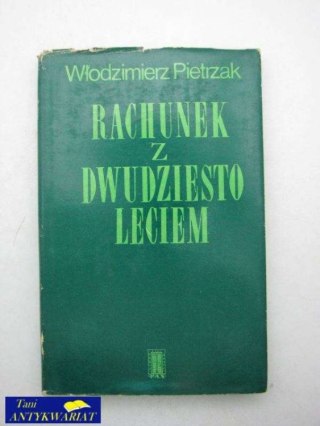 RACHUNEK Z DWUDZIESTOLECIEM