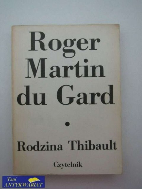 RODZINA THIBAULT tom I