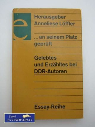...AN SEINEM PLATZ GEPRUFT