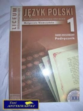 JĘZYK POLSKI 1 ZAKRES ROZSZERZONY