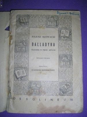 BALLADYNA- Juliusz Słowacki