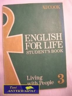 ENGLISH FOR LIFE- V. J. Cook