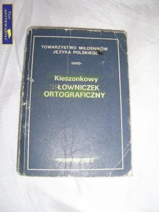 KIESZONKOWY SŁOWNIK ORTOGRAFICZNY