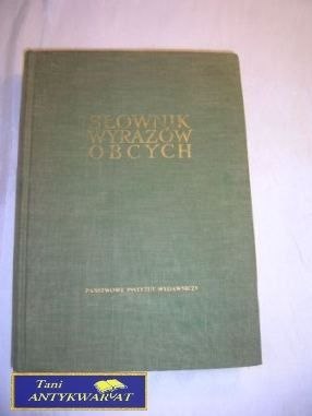 SŁOWNIK WYRAZÓW OBCYCH