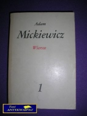 WIERSZE Tom 1 - A. Mickiewicz