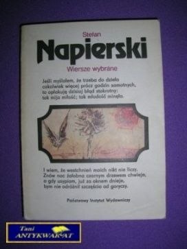 WIERSZE WYBRANE - Stefan Napierski