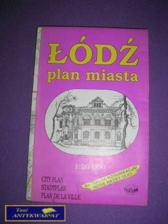 ŁÓDŹ PLAN MIASTA