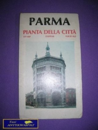PARMA - MAPA TURYSTYCZNA