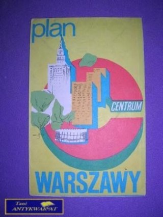 PLAN WARSZAWY - CENTRUM