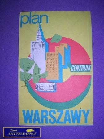 PLAN WARSZAWY - CENTRUM