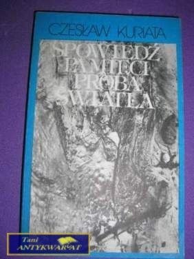 SPOWIEDŹ PAMIĘCI PRÓBA ŚWIATŁA