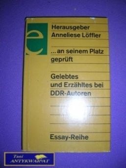 AN SEINEM PLATZ GEPRUFT