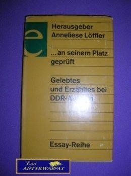 AN SEINEM PLATZ GEPRUFT