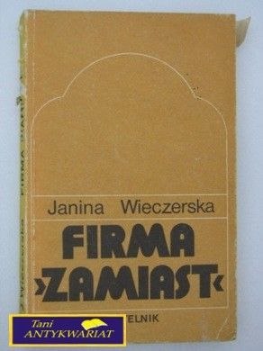 FIRMA ZAMIAST - J. Wieczerska