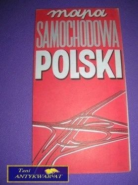 MAPA SAMOCHODOWA POLSKI