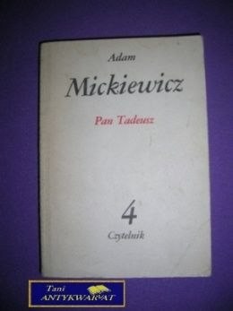 PAN TADEUSZ - Adam Mickiewicz