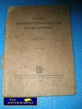 TABLICE MATEMATYCZNO - FIZYCZNE - A. ŁOMNICKI