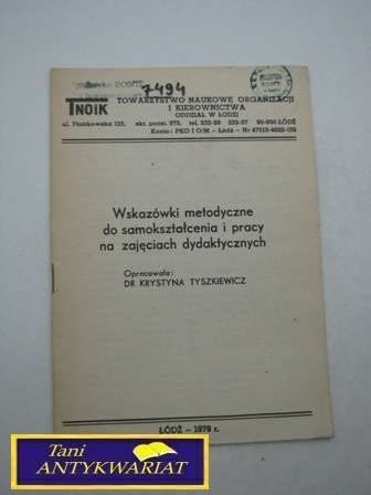 WSKAZÓWKI METODYCZNE DO SAMOKSZTAŁCENIA...
