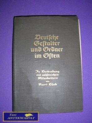 DEUTSCHE BESTALTER UND ORDNER IM OSTEN-LEIPZIG '42 DEUTSCHE BESTALTER UND ORDNER IM OSTEN-LEIPZIG '42