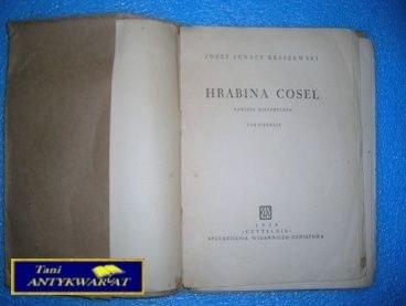 HRABINA COSEL -Józef Ignacy Kraszewski