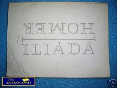 ILIADA - Homer ILIADA - Homer