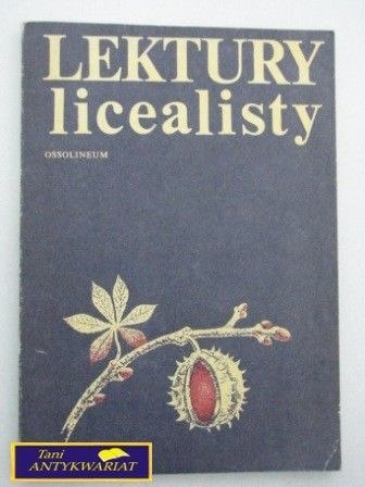 LEKTURY LICEALISTY - Szkice