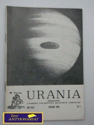 URANIA NR 1, STYCZEŃ 1976