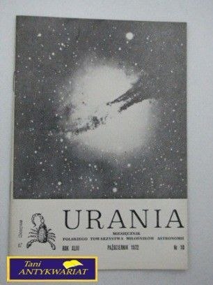 URANIA NR 10, PAŹDZIERNIK 1972