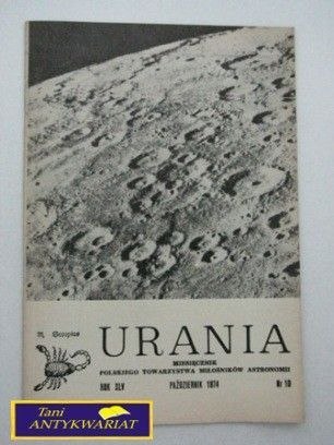 URANIA NR 10, PAŹDZIERNIK 1974