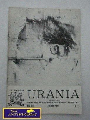 URANIA NR 11, LISTOPAD 1972