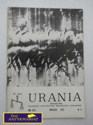 URANIA NR 9, WRZESIEŃ 1972